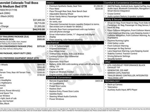 Used 2024 Chevrolet Colorado Trail Boss w/ Advanced Trailering Package image 2