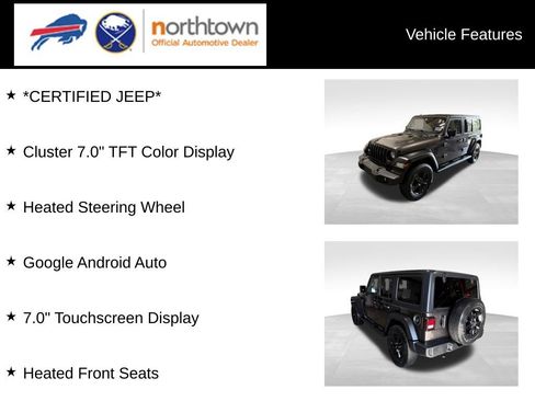 Used 2021 Jeep Wrangler Unlimited Sport AWD/4WD image 4