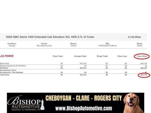 Used 2026 GMC Sierra 1500 Elevation AWD/4WD image 29