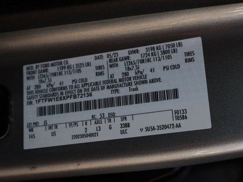 Used 2023 Ford F150 XLT w/ Equipment Group 302A High image 48