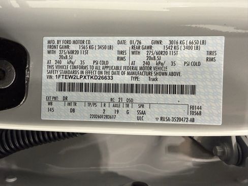 New 2026 Ford F150 STX w/ Equipment Group 200A image 16