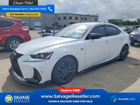 Used 2017 Lexus IS 200t F Sport w/ F Sport Package RWD image 1