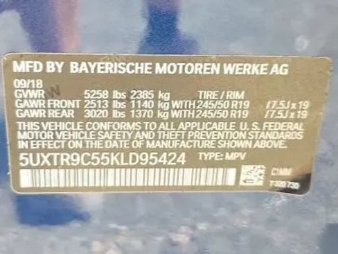 Used 2019 BMW X3 xDrive30i w/ Premium Package AWD/4WD image 56