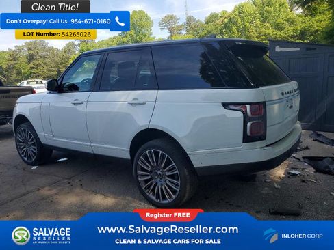 Used 2018 Land Rover Range Rover HSE AWD/4WD image 3