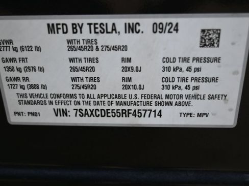Used 2024 Tesla Model X AWD/4WD image 44