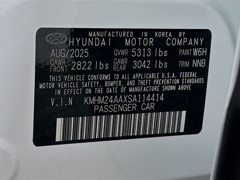 New 2025 Hyundai Ioniq 6 SE image 24