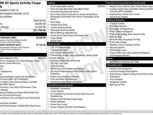 New 2026 BMW X2 xDrive28i w/ M Sport Package AWD/4WD image 11
