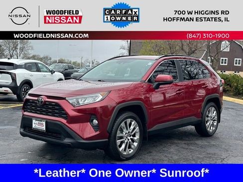 Used 2021 Toyota RAV4 XLE Premium AWD/4WD image 1