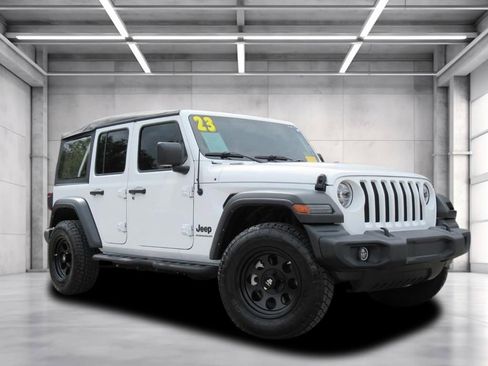 Certified 2023 Jeep Wrangler Sport image 1