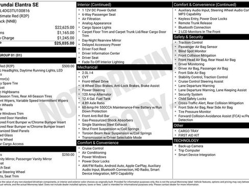 New 2026 Hyundai Elantra SE image 5