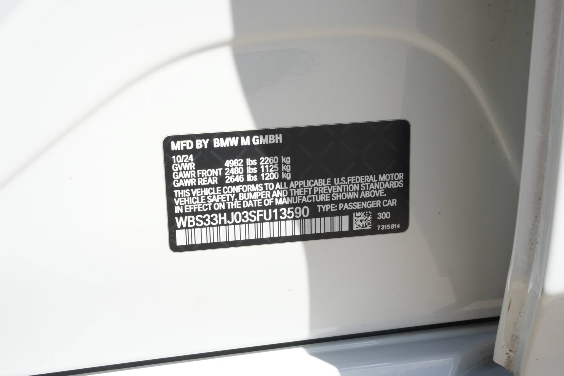 Used 2025 BMW M3 Competition w/ Executive Package AWD/4WD image 30