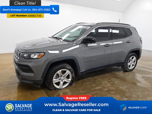 Used 2023 Jeep Compass Latitude w/ Sun and Sound Group AWD/4WD image 1