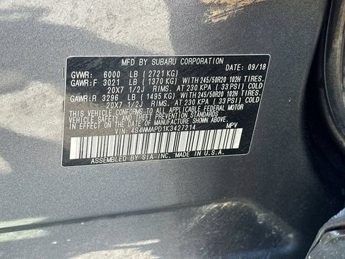 Used 2019 Subaru Ascent Limited w/ Popular Package #2 AWD/4WD image 31