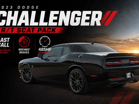 Used 2023 Dodge Challenger R/T Scat Pack w/ Plus Package RWD image 8