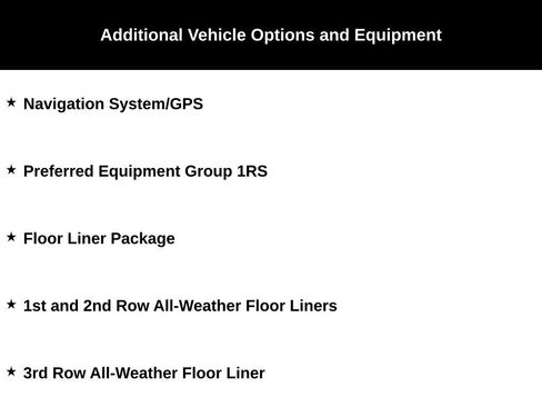 Used 2025 Chevrolet Traverse RS w/ LPO, Floor Liner Package FWD image 3