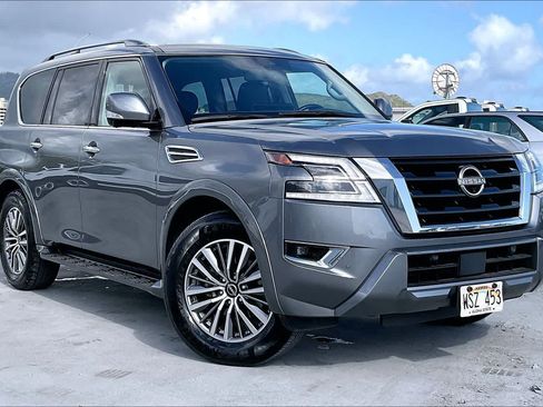 Used 2023 Nissan Armada SL w/ Captain's Chairs Package RWD image 21