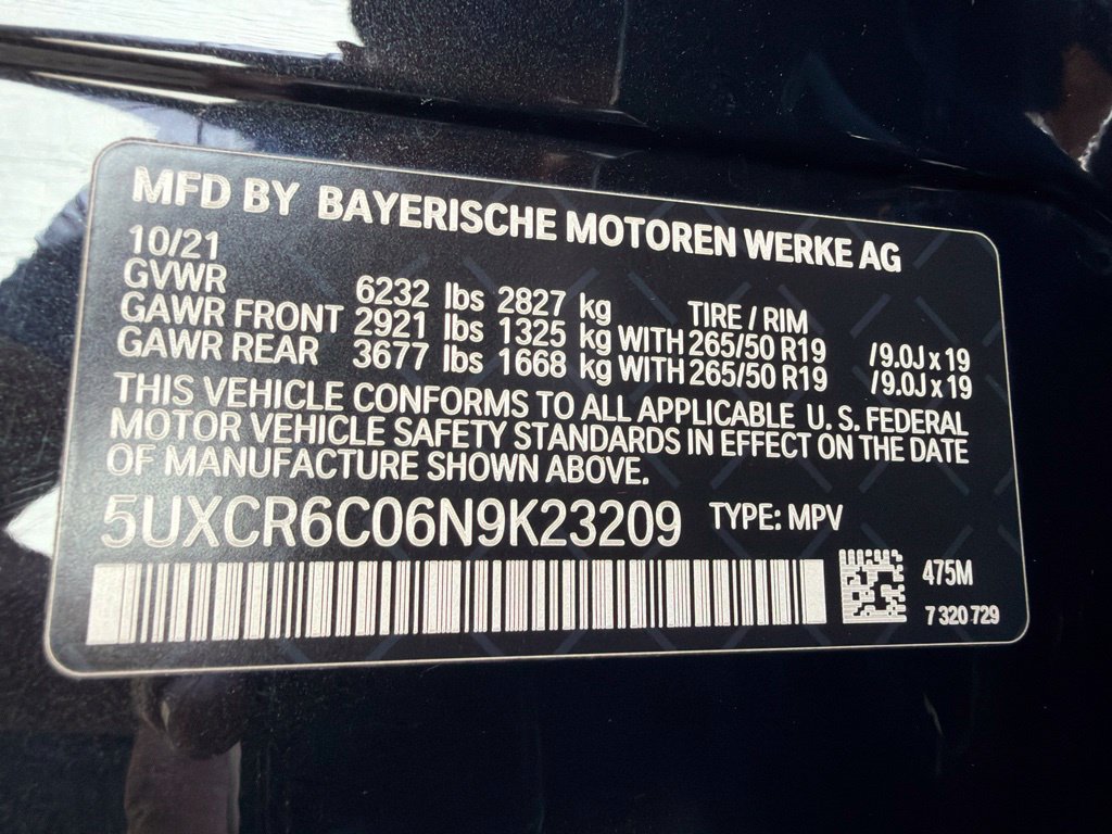 Used 2022 BMW X5 xDrive40i w/ Parking Assistance Package AWD/4WD image 41