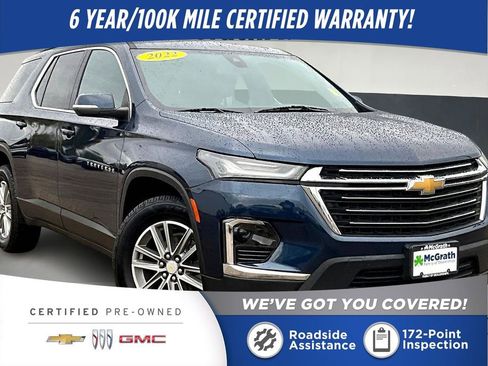 Certified 2022 Chevrolet Traverse LT image 1