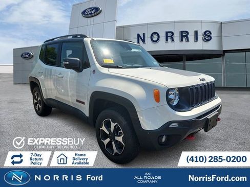 Used 2021 Jeep Renegade Trailhawk w/ Sun & Sound Group AWD/4WD image 1