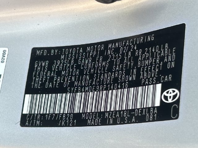 Used 2024 Toyota Corolla LE FWD image 33