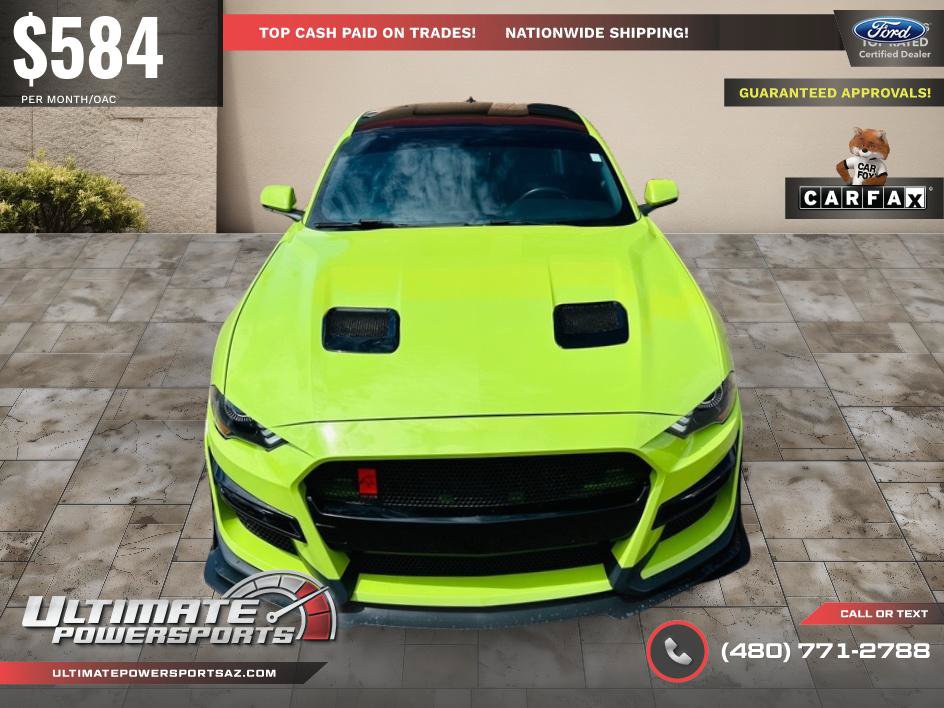 Used 2020 Ford Mustang GT Premium w/ Carbon Sport Interior Package RWD image 14