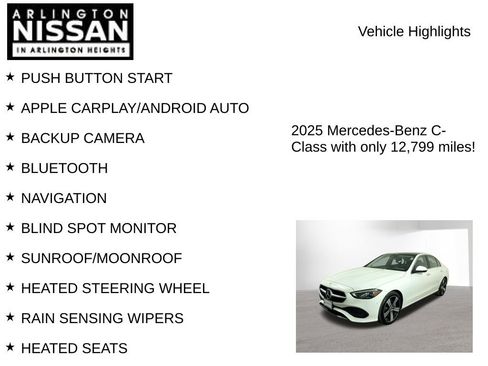 Used 2025 Mercedes-Benz C 300 Sedan image 7