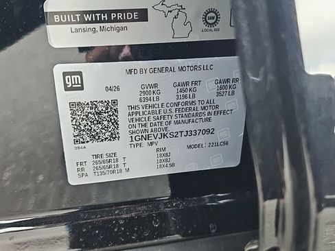 New 2026 Chevrolet Traverse Z71 w/ Enhanced Driving Package AWD/4WD image 36