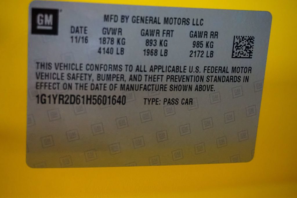 Used 2017 Chevrolet Corvette Z06 RWD image 19