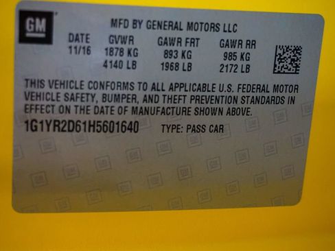 Used 2017 Chevrolet Corvette Z06 RWD image 19