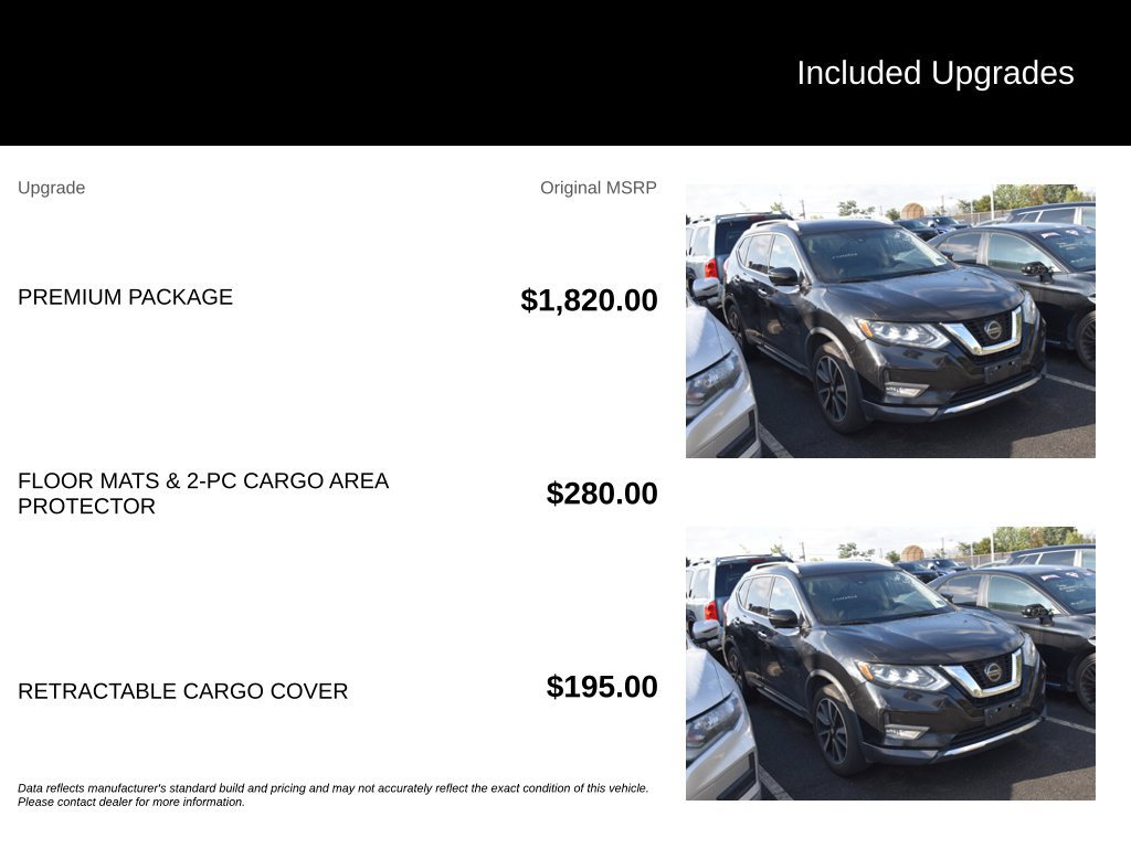 Used 2019 Nissan Rogue SL w/ Premium Package AWD/4WD image 4