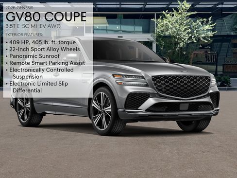 New 2026 Genesis GV80 3.5T e-SC AWD/4WD image 3