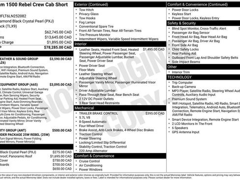 Used 2020 RAM 1500 Rebel AWD/4WD image 14