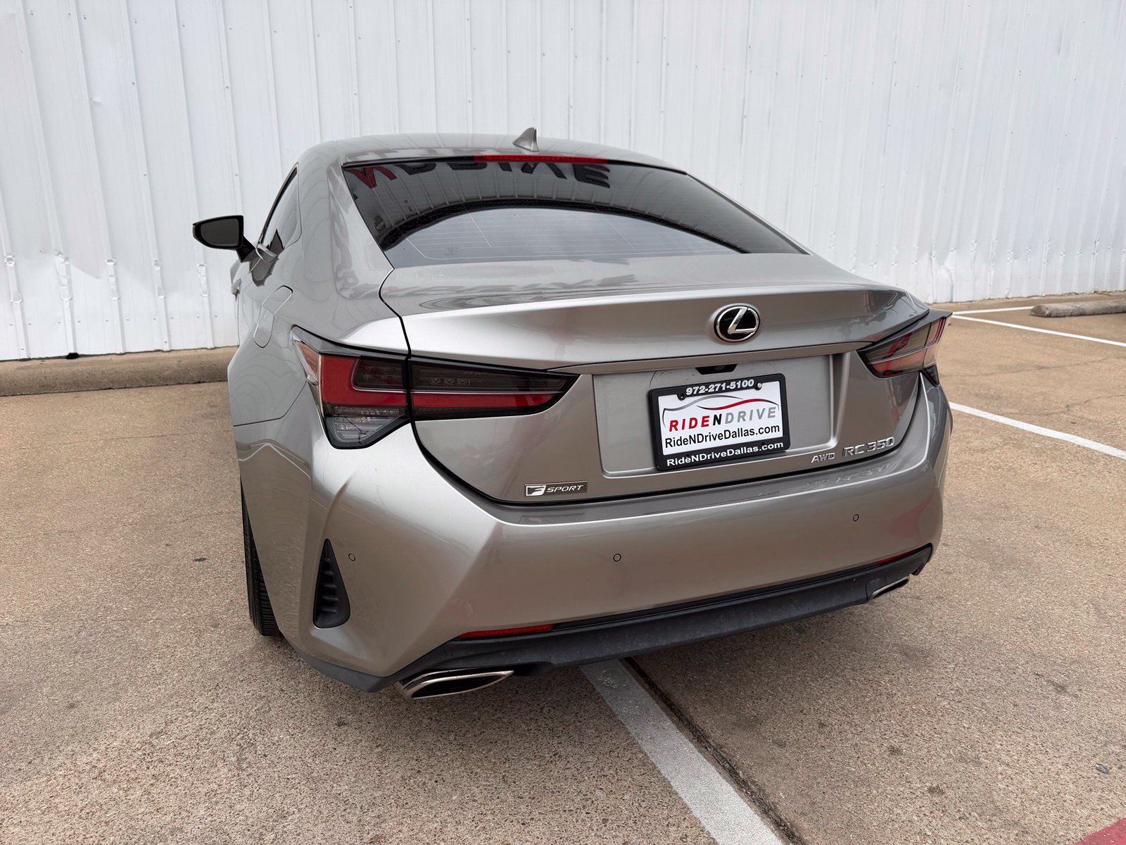 Used 2019 Lexus RC 350 F Sport AWD/4WD image 5
