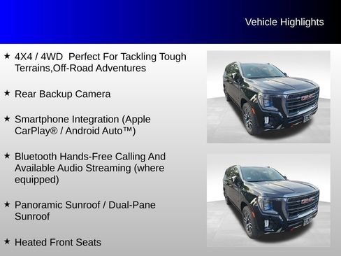 Used 2023 GMC Yukon AT4 w/ AT4 Premium Package AWD/4WD image 4