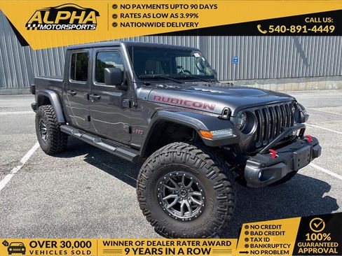 Used 2021 Jeep Gladiator Rubicon w/ Cold Weather Group AWD/4WD image 1