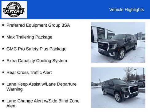 Used 2021 GMC Yukon SLE w/ Gmc Pro Safety Plus Package image 2