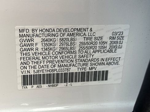 Certified 2023 Acura MDX A-Spec AWD/4WD image 32
