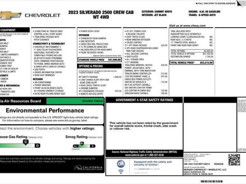 Used 2023 Chevrolet Silverado 2500 W/T w/ WT Convenience Package image 4