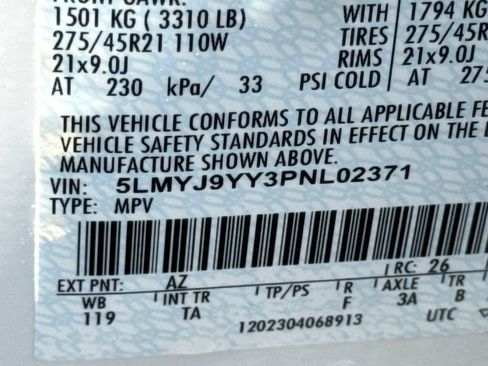 Used 2023 Lincoln Aviator Black Label Grand Touring AWD/4WD image 33