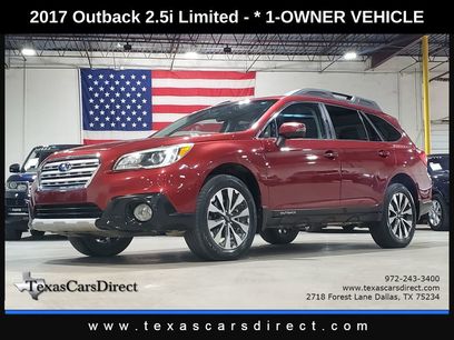 Used 2017 Subaru Outback 2.5i Limited