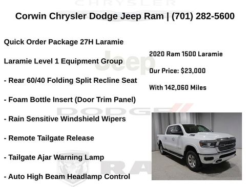 Used 2020 RAM 1500 Laramie AWD/4WD image 6
