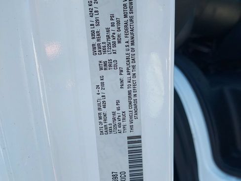 New 2024 RAM ProMaster 3500 w/ Delivery Van Package FWD image 24