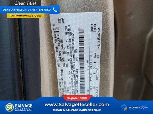 Used 2018 Ford Escape SEL FWD image 17