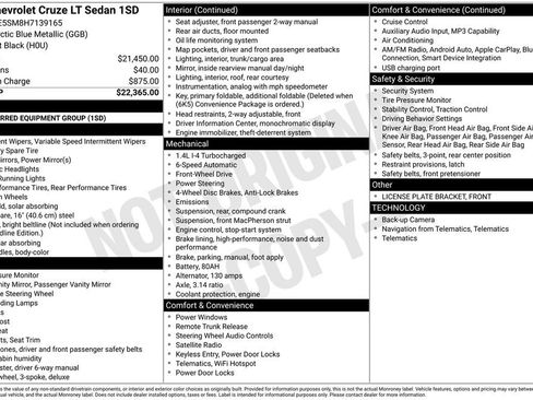 Used 2017 Chevrolet Cruze LT image 29