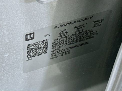 Used 2022 Chevrolet Malibu LS w/ Driver Confidence Package FWD image 33