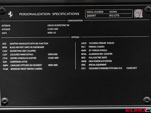 Used 2021 Ferrari 812 GTS image 21