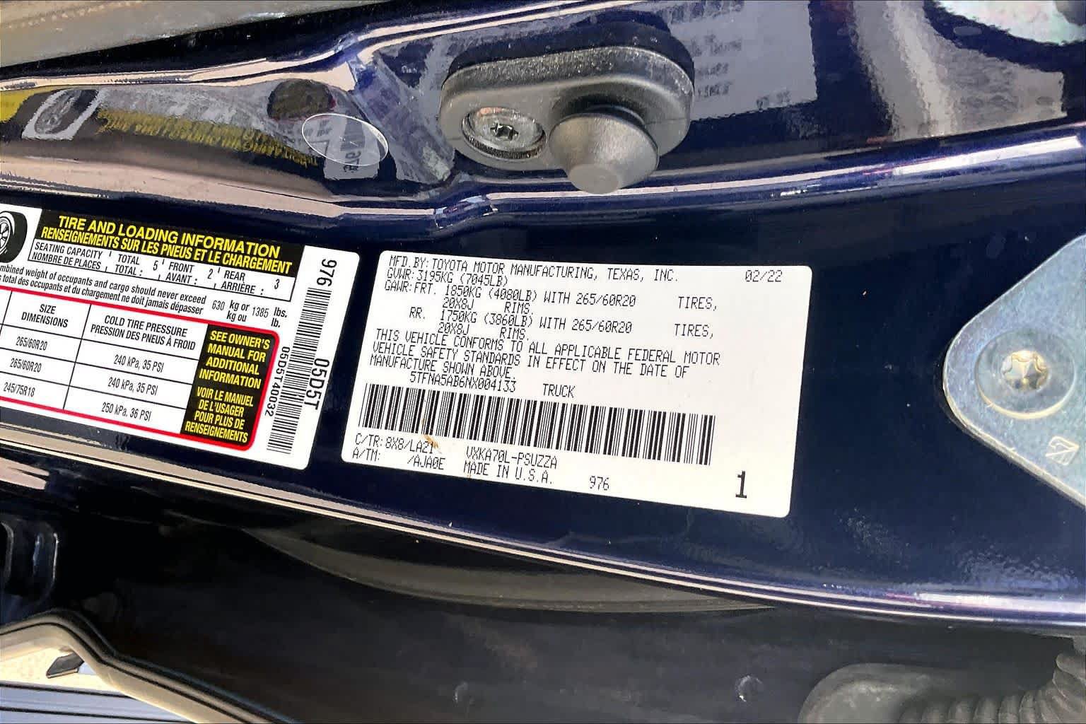 Used 2022 Toyota Tundra Platinum RWD image 69