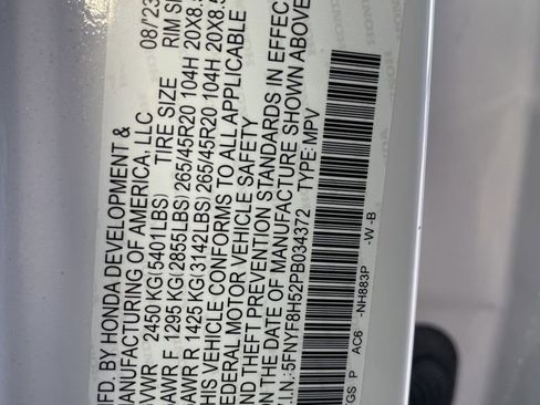 Certified 2023 Honda Passport EX-L image 11