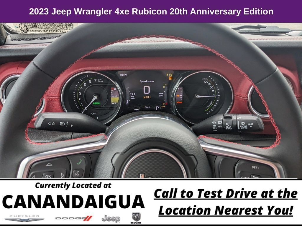 New 2023 Jeep Wrangler Unlimited Rubicon 4xe AWD/4WD image 25