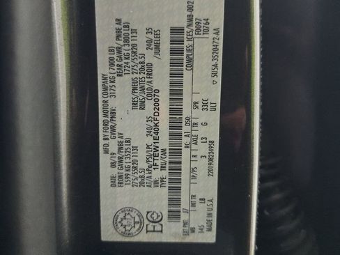 Used 2019 Ford F150 Lariat w/ Equipment Group 502A Luxury image 14